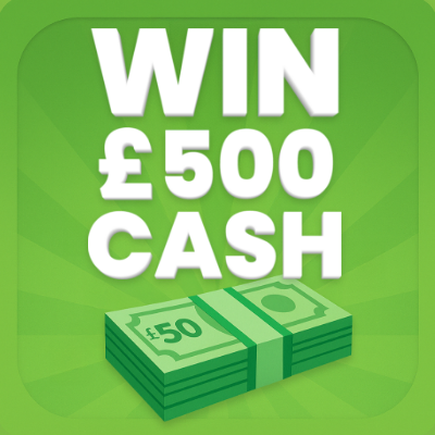 Every Ticket A Winner!! £500 Main Prize 